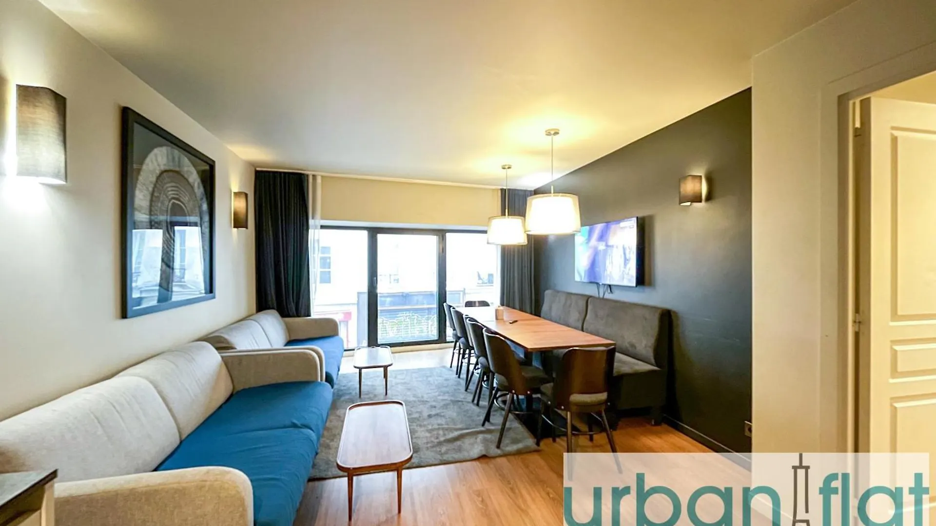 131 - Urban Brand New 110M2 Beautiful Flat In Montorgueil Lägenhet Paris
