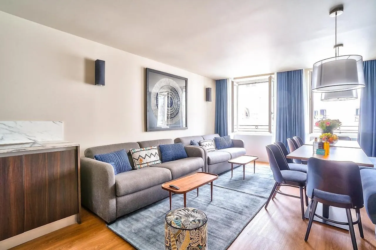 131 - Urban Brand New 110M2 Beautiful Flat In Montorgueil Daire Paris 0*,  Fransa